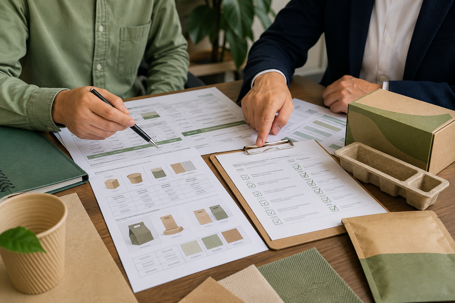 green packaging supplier documentation